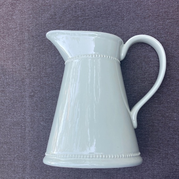 Green Earthenware Jug - Picture 1 of 8